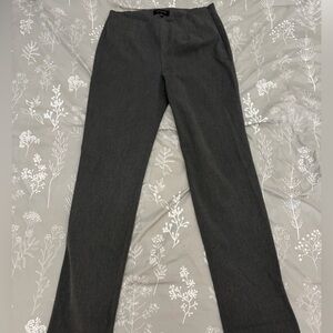 Talbots Charcoal Gray Straight-Leg Dress Pants